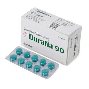 Duratia 90 мг — таблетки дапоксетину від передчасної еякуляції: купити в Україні
